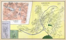 Enfield, Lebanon Town, Enfield Center, Locke Town, New Hampshire State Atlas 1892